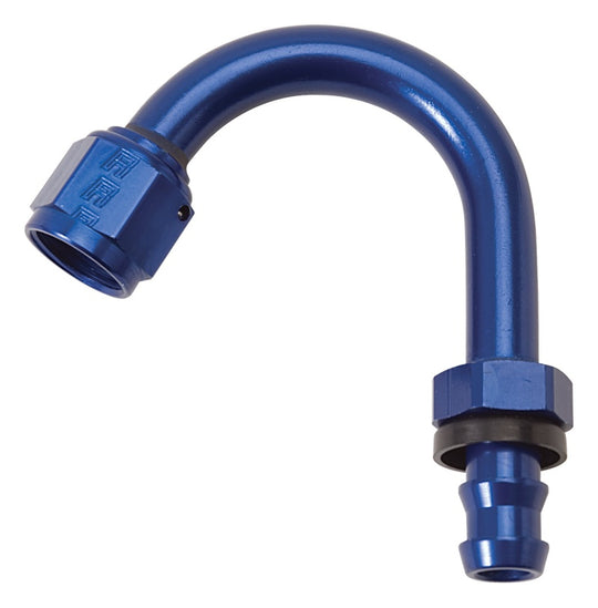 Russell Performance -8 AN Twist-Lok 120 Degree Hose End (3/4in Radius)