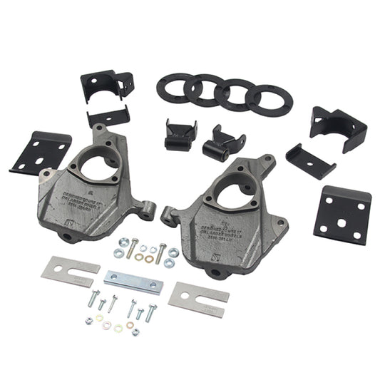 Belltech LOWERING KIT 16.5-17 Chevy Silverado Crew Cab 2WD 3-4F / 7R