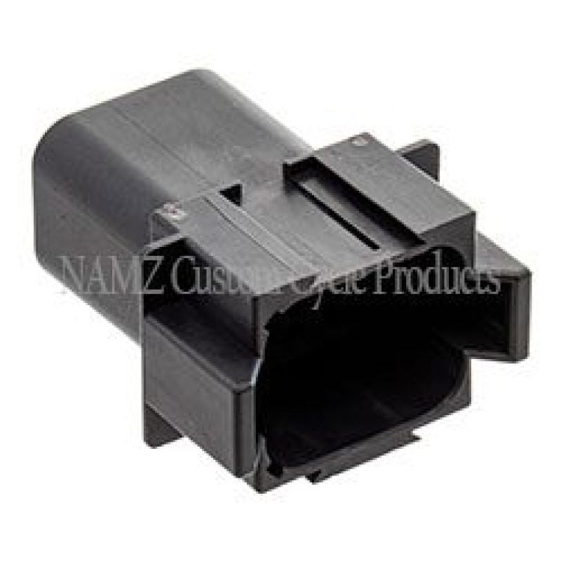 NAMZ Deutsch DT Series 8-Wire Receptacle & Wedgelock - Black (HD 72108-94BK)