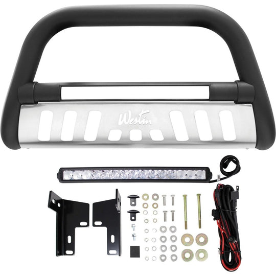 Westin 2005-2015 Toyota Tacoma Ultimate LED Bull Bar - Textured Black