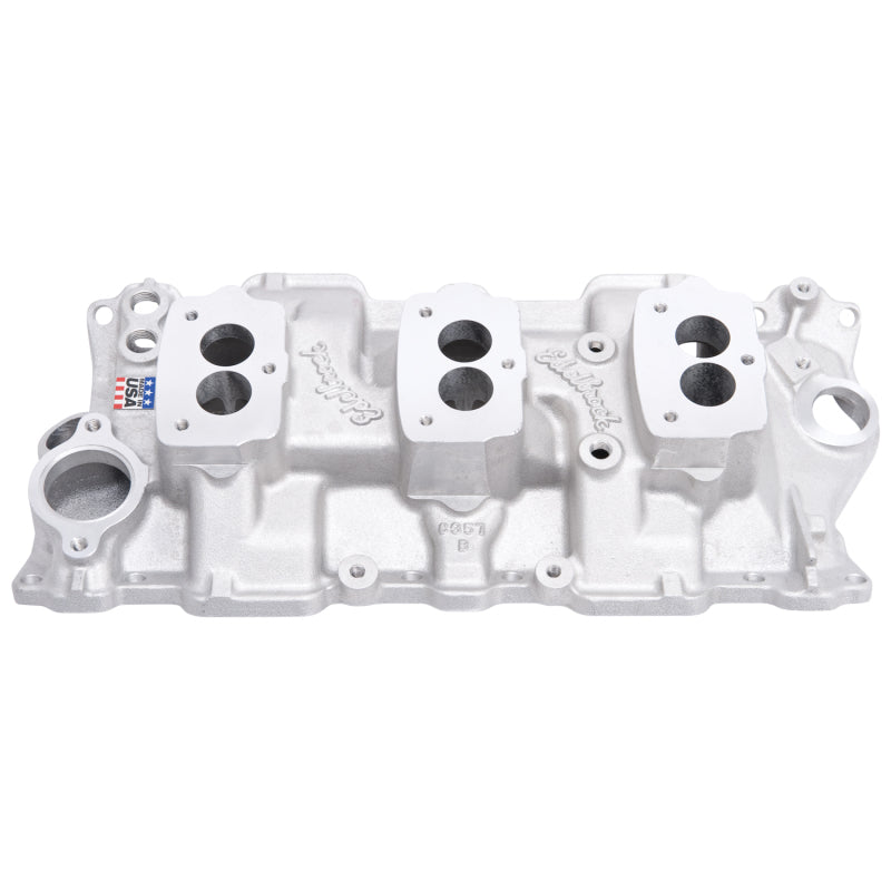 Edelbrock Manifold Vintage Series C357B 3X2