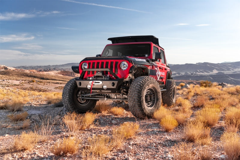 Rampage 2018-2021 Jeep Wrangler JL 4-Door Trailview Fastback - Black Diamond