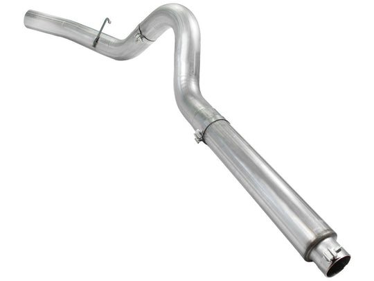 aFe Atlas 5in DPF-Back Aluminized Steel Exh Sys, Ford Diesel Trucks 08-10 V8-6.4L (td) No tip