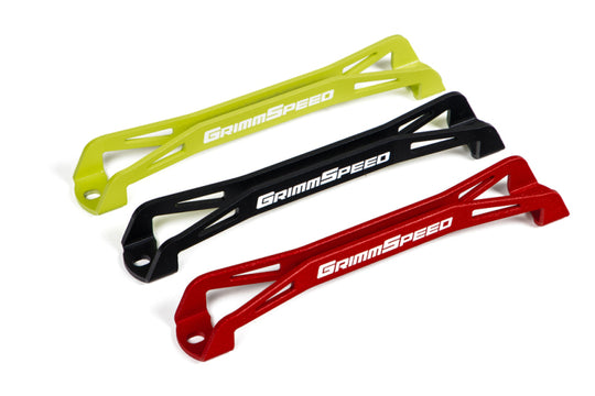 GrimmSpeed 08-18 Subaru WRX/STI Lightweight Battery Tie Down - Red