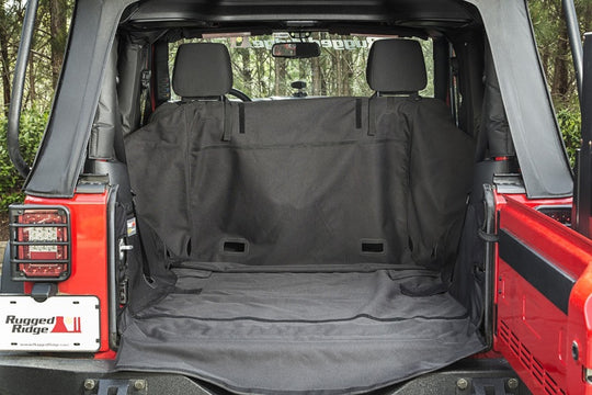 Rugged Ridge C3 Cargo Cover W/O Subwoofer 07-18 Jeep Wrangler JK 2 Door