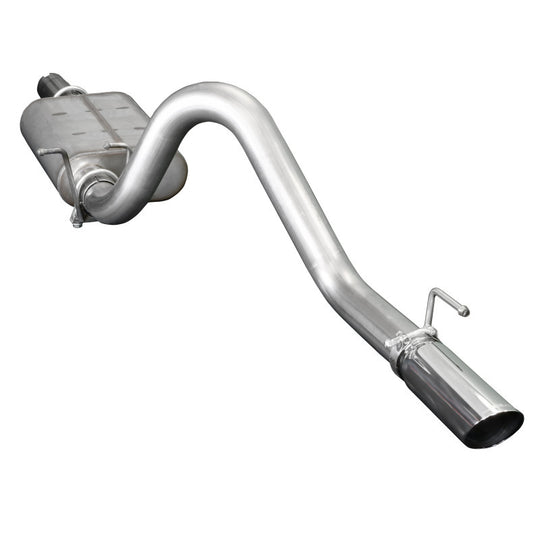 JBA 87-96 Jeep Wrangler YJ 2.5L/4.0L/4.2L 304SS Single Rear Exit Cat-Back Exhaust