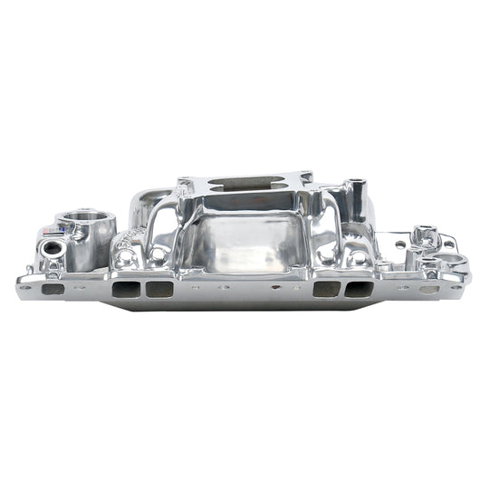 Edelbrock Polished S/B Chevy RPM Air-Gap Manifold