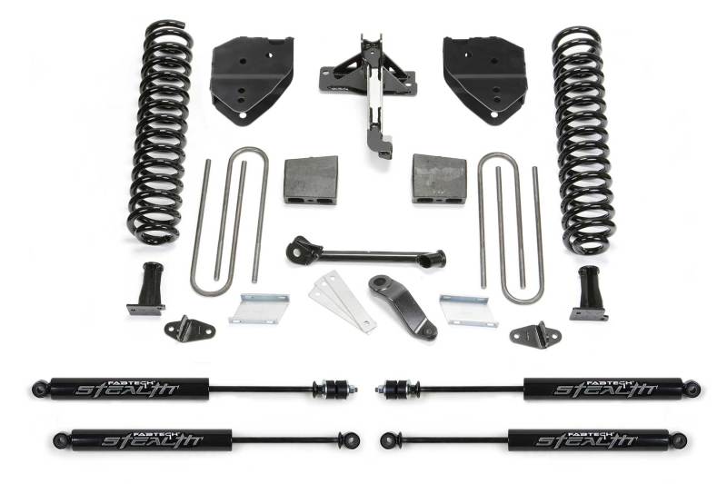 Fabtech 17-21 Ford F250/F350 4WD Gas 4in Basic Sys w/Stealth
