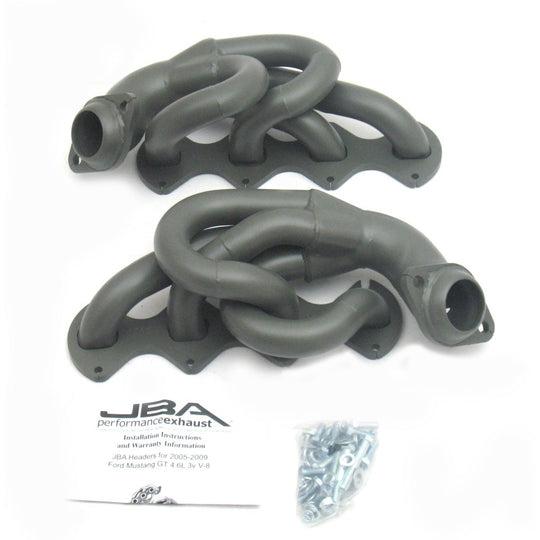 JBA 05-10 Ford Mustang 4.6L 3V 1-5/8in Primary Ti Ctd Cat4Ward Header