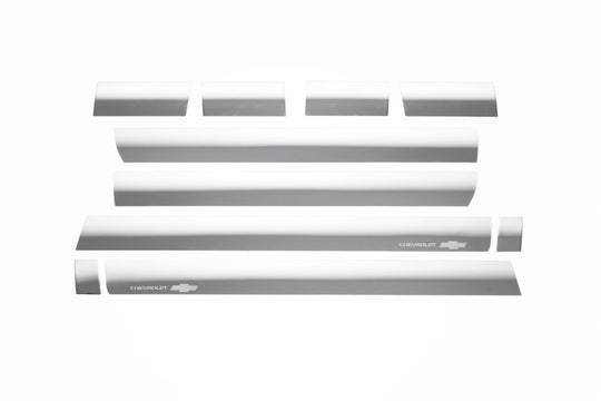 Putco 14-18 Chevy Silv LD - Crew Cab - 6.5in Bed - 10pcs Stainless Steel Rocker Panels