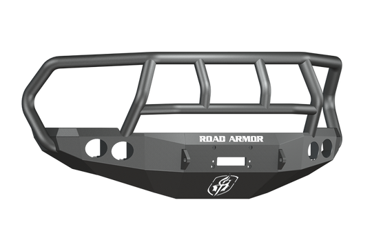 Road Armor 10-18 Ram 2500 Stealth Front Winch Bumper w/Titan II Guard - Tex Blk