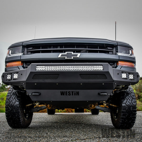 Westin 16-19 Chevy/GMC  Silverado/Sierra 1500 Pro-Mod Front Bumper