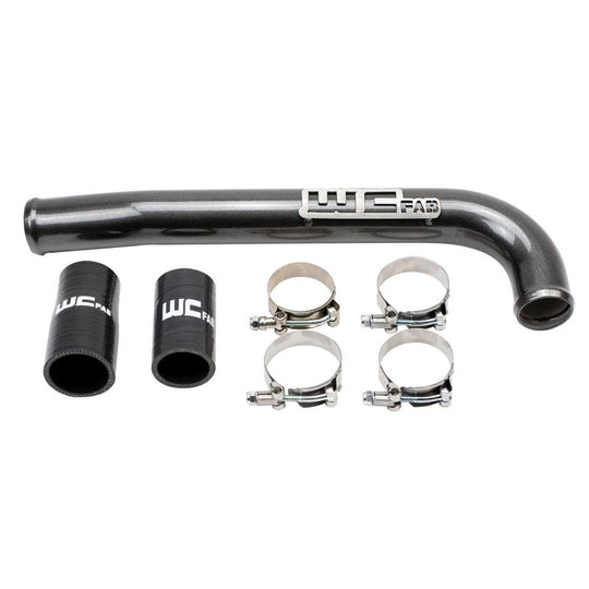 Wehrli 03-09 Dodge 5.9L/6.7L Cummins (Non-Twin CP3) Upper Coolant Pipe - WCFab Grey