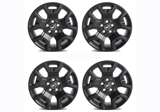 Ford Racing 2021+ Bronco Sport 17in Low Gloss Black Wheel Kit