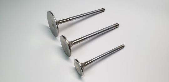 Ferrea Chevy SB 1.6in 11/32 4.980in 0.25in 16 Deg Semi Tulip Comp Plus Exhaust Valve - Set of 8