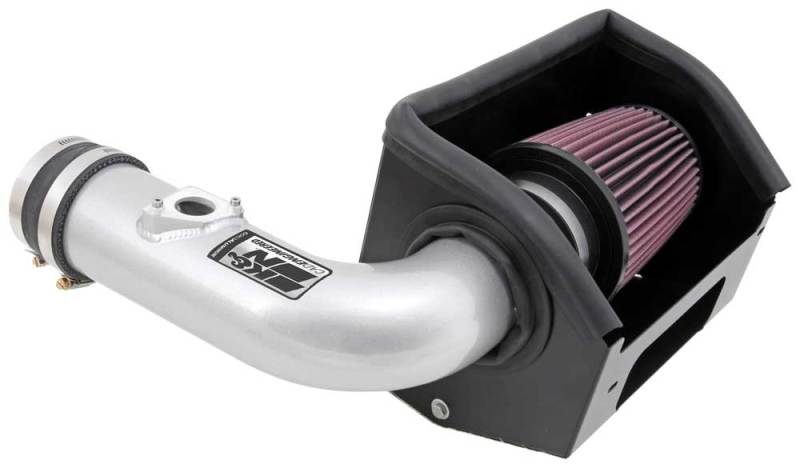 K&amp;N 13 Subaru BRZ 2.0L / 13 Scion FR-S 2.0L Silver 69 Series Typhoon Intake
