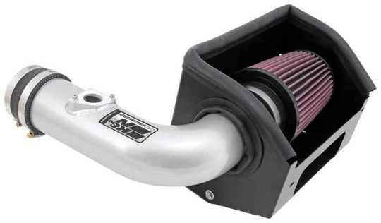 K&amp;N 13 Subaru BRZ 2.0L / 13 Scion FR-S 2.0L Silver 69 Series Typhoon Intake