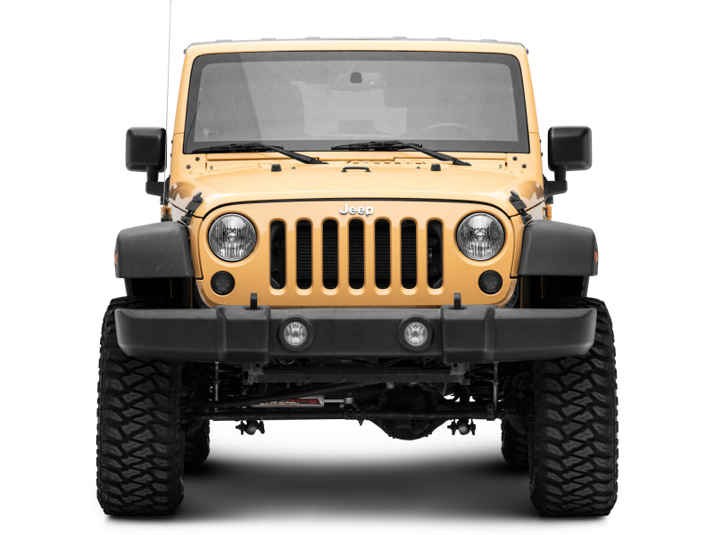 Raxiom 07-18 Jeep Wrangler JK Axial Series LED Turn Signals w/ Halo (Smoked)