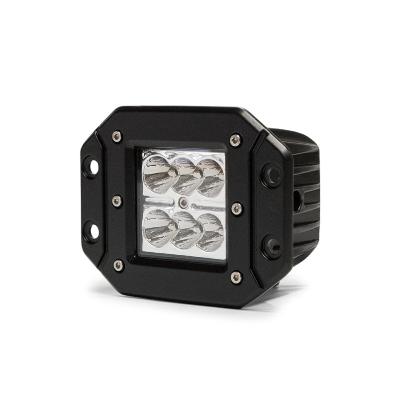 DV8 Offroad 3in Flush Mount LED Lights 20W Flood/Spot 5W Cree