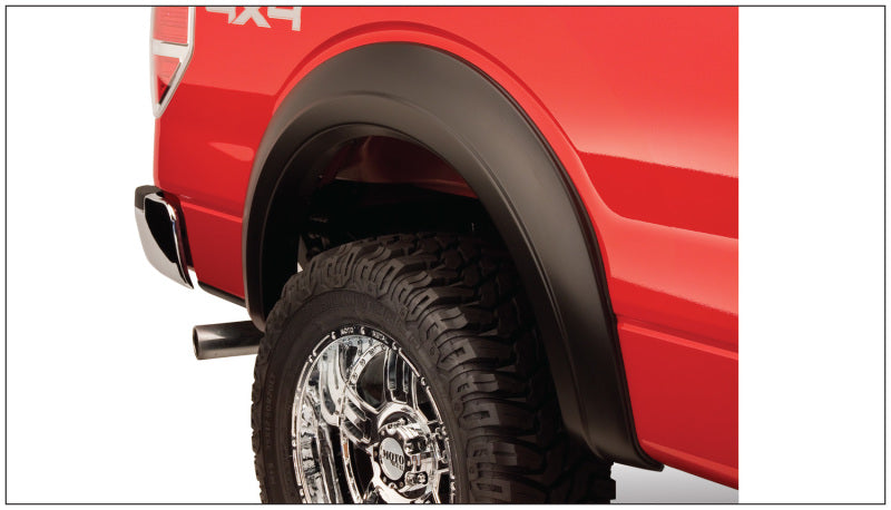 Bushwacker 72-80 International Scout II Extend-A-Fender Style Flares 2pc - Black