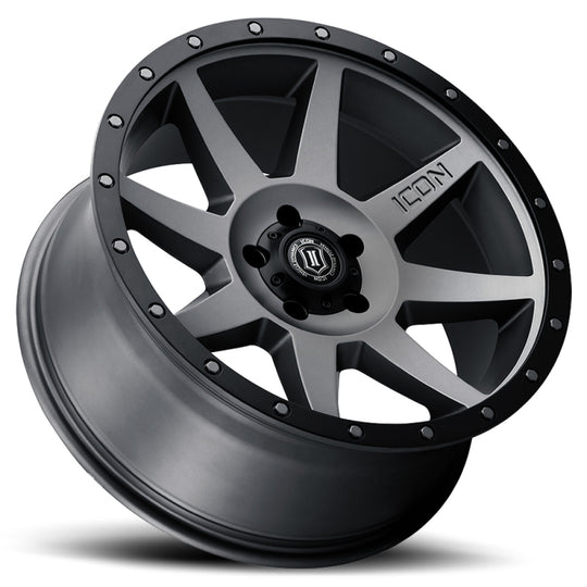 ICON Rebound 20x9 6x5.5 0mm Offset 5in BS Titanium Wheel