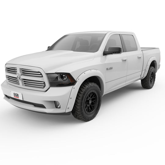 EGR 09+ Dodge Ram LD Sport Bolt-On Look Fender Flares - Set - Bright White