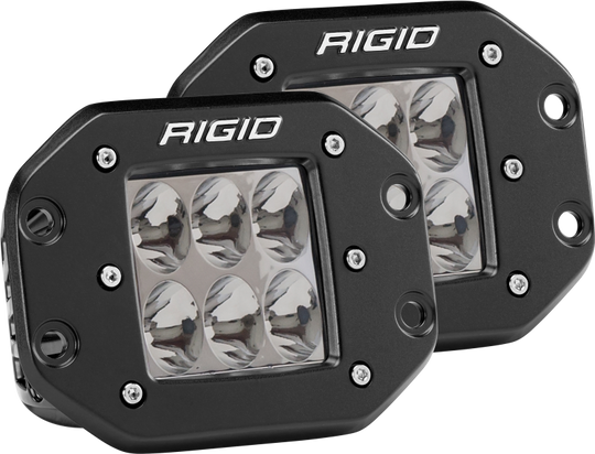 Rigid Industries D2 - Flush Mount - Driving Pair