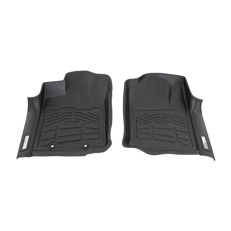 Westin 2016-2018 Toyota Tacoma Access/Dbl Cab Wade Sure-Fit Floor Liners Front - Black