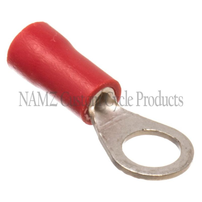 NAMZ PVC Ring Terminals No. 10 / 22-18g (25 Pack)