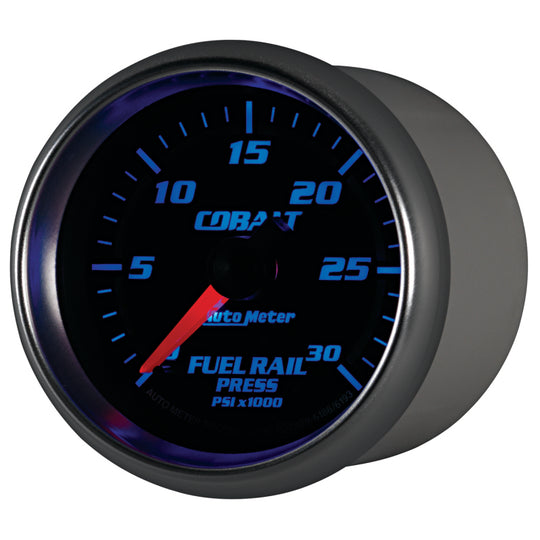 Autometer Cobalt 52mm 0-30,000 PSI F/S Electronic Diesel Fuel Rail Pressure Gauge (Cummins 5.9L)