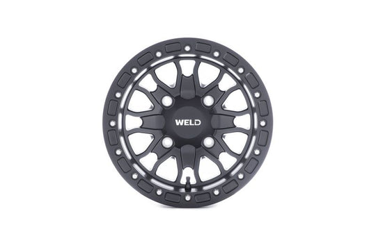 Weld UTV RF Series Raptor U500 14x8 Raptor Beadlock 4x136 4BS Satin BLK