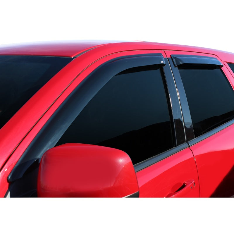 Westin 2011-2017 Dodge Durango Wade Slim Wind Deflector 4pc - Smoke