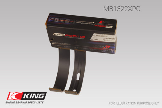 King Vw V8/V10 R8/RS6/Huracan (Size 0.26) Main Bearing Set