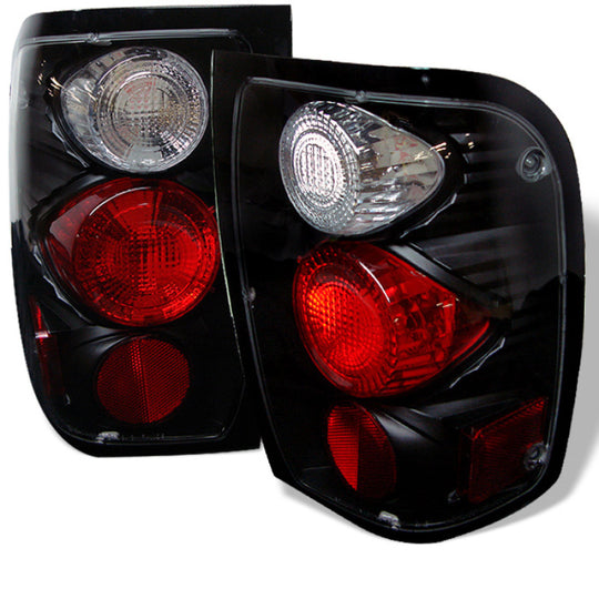 Spyder Ford Ranger 98-00 Euro Style Tail Lights Black ALT-YD-FR98-BK