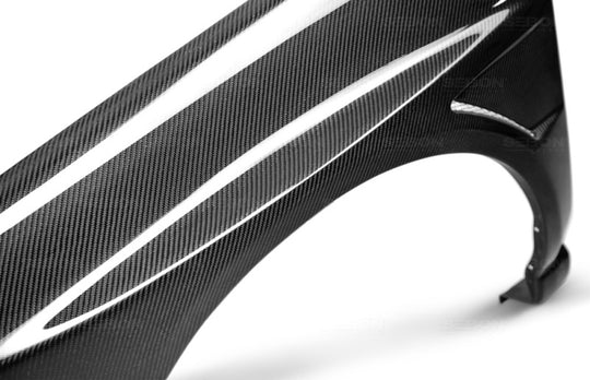 Seibon 06-07 Subaru WRX/STi (Sedan Only) 10mm Wider Carbon Fiber Fenders