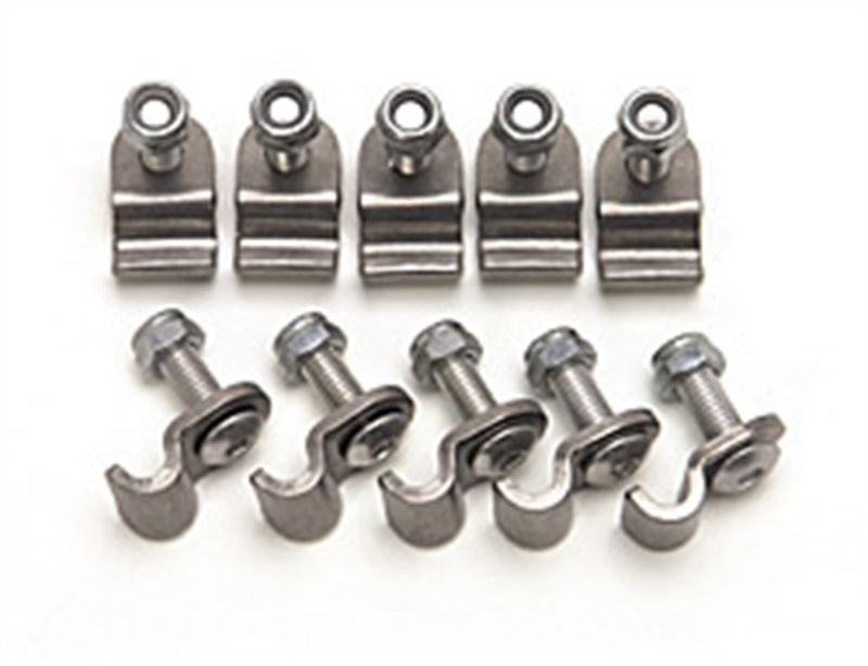 Russell Performance Stainless Steel Brake Line Clamps (12 pcs.)