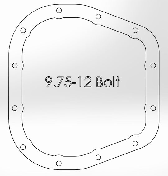 aFe Power Rear Differential Cover (Machined) 12 Bolt 9.75in 11-13 Ford F-150 EcoBoost V6 3.5L (TT)