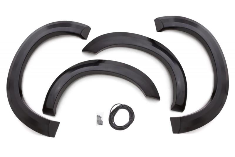 Lund 07-13 Chevy Silverado 1500 Ex-Extrawide Textured Elite Series Fender Flares - Black (2 Pc.)