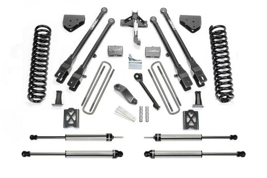 Fabtech 05-07 Ford F250 4WD w/Factory Overload 6in 4Link Sys w/Coils & Dlss Sh Ks