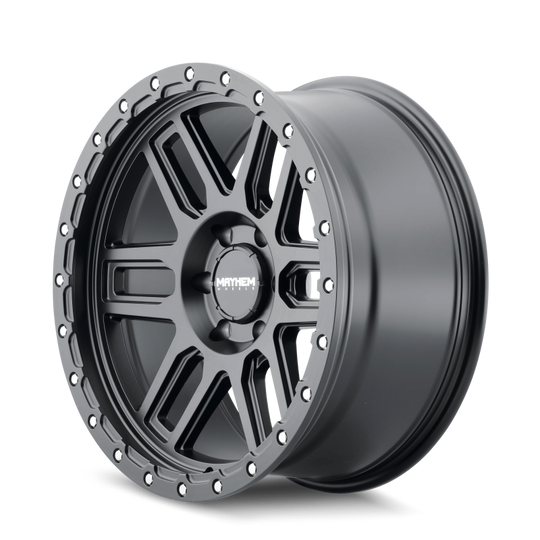 Mayhem 8304 Delta 20x9 / 5x127 BP / 0mm Offset / 78.1mm Hub Matte Black Wheel