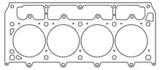 Cometic GM LSX Mclaren 4.125in Bore .051 Thickness Right Side Head Gasket