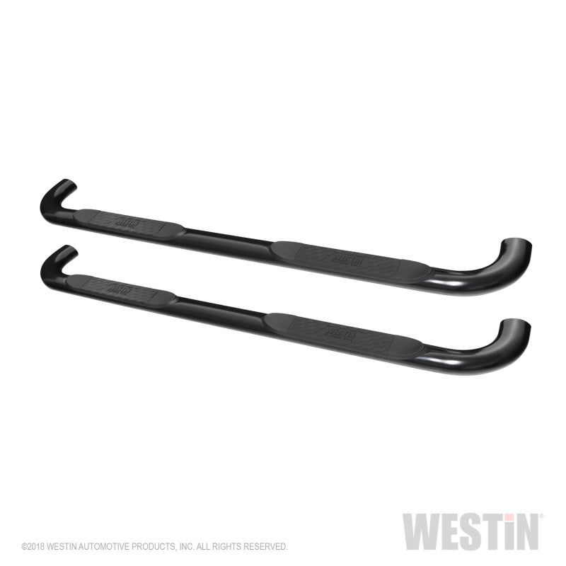 Westin 2019 Chevrolet Silverado/Sierra 1500 Crew Cab Platinum 4 Oval Nerf Step Bars - Black