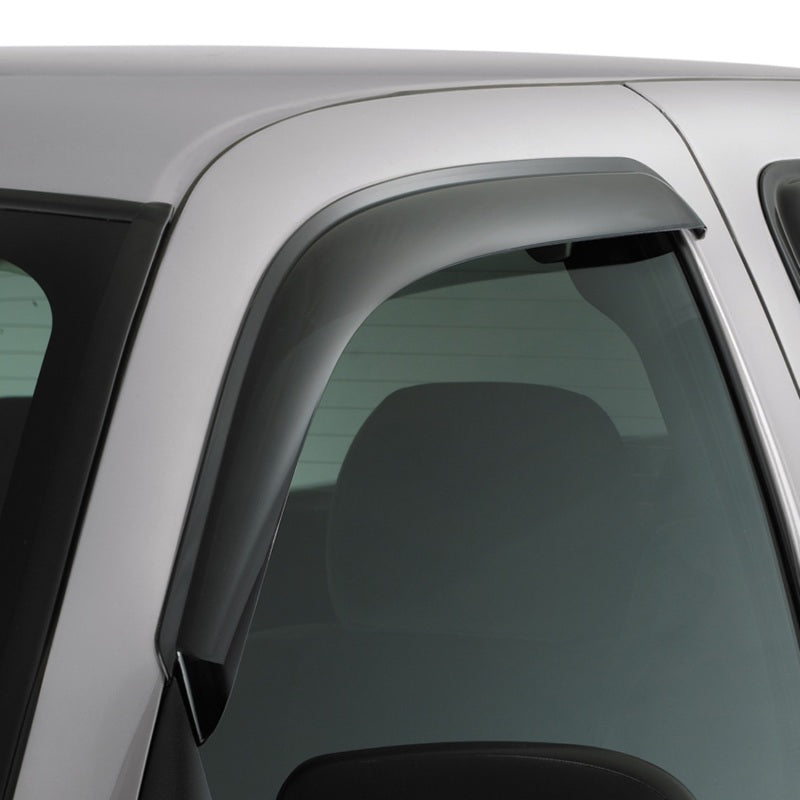 AVS 88-93 Ford Mustang (Excl. T-Top) Ventvisor Outside Mount Window Deflectors 2pc - Smoke