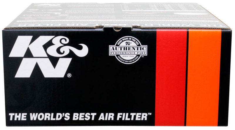 K&amp;N Custom Round Filter 5-1/8in FLG / 11in Dia / 4-3/4in H w/VENT