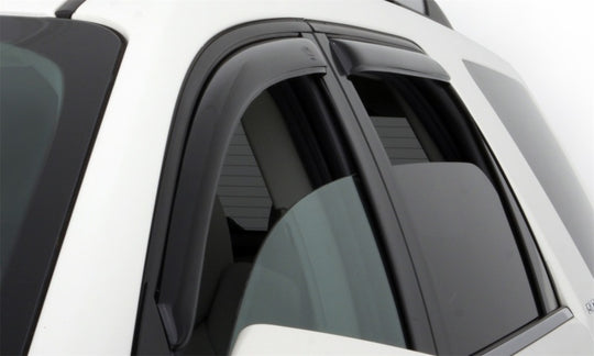 AVS 11-15 Kia Sorento Ventvisor In-Channel Front &amp; Rear Window Deflectors 4pc - Smoke