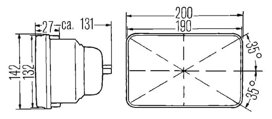 Hella Headlamp Insert Esh Fapo 1Ae