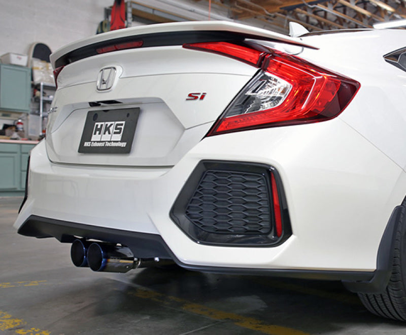 HKS 17+ Honda Civic Si Sedan (FC) Hi-Power Muffler Exhaust