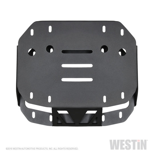 Westin 18-19 Jeep Wrangler JL WJ2 Spare Tire Relocator - Textured Black