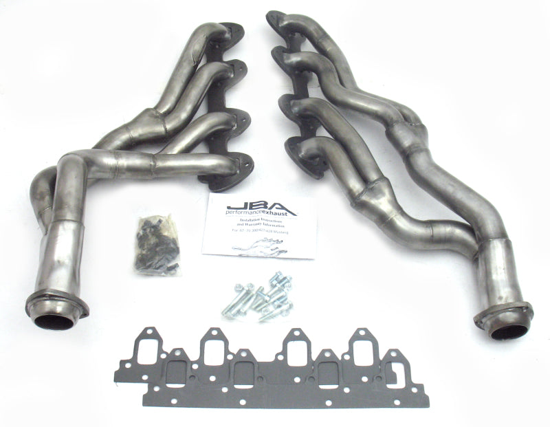 JBA 67-70 Ford Mustang 390-428 FE 1-3/4in-2-1/2in Primary Raw 409 Tri Y Header