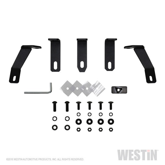 Westin 18-22 Jeep Wrangler JL (Excl. 4xe) Muffler Skid Plate - Tex. Blk